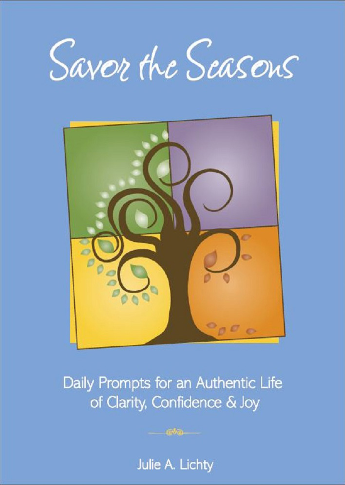 Julie Lichty speaking, Savor Every Moment book