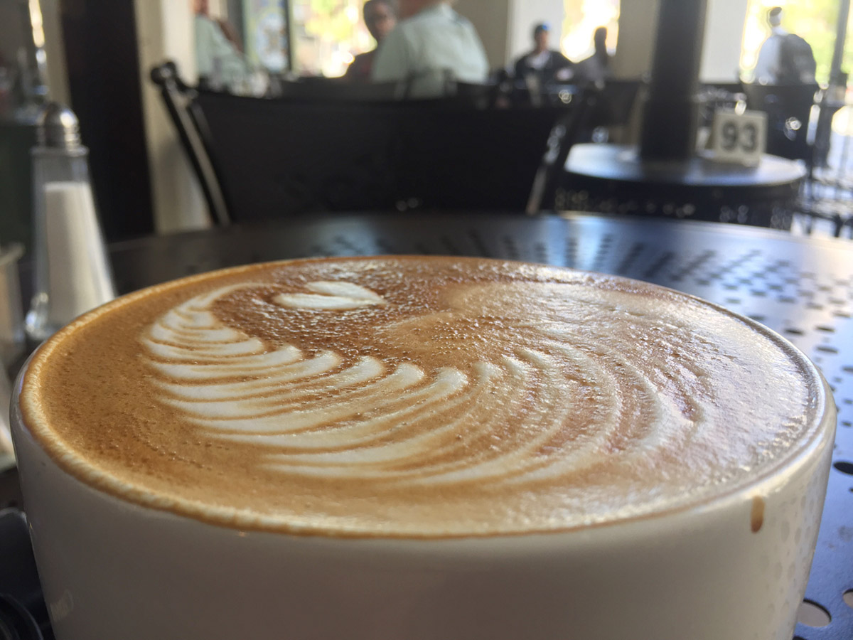 Cafe Sitting is One of  My Favorite Delights